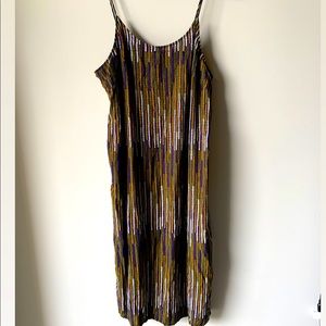 Printed H&M midi dress